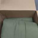 Homelike Moment Comforters Queen Size - Olive Green Duvet Insert Down Alternative Bed Queen Comforter, Lightweight Bedding Comforters Full Size Quilted Soft All Season Olive Green