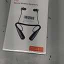 Wireless Waterproof Sports Earphones with 100 Hours of Playback time, Bluetooth Earphones with Microphone, in Ear Noise Reduction, Used for Gym Running and Exercise (Y10)