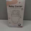 Baby Carrier Newborn to Toddler- Ergonomic,Cozy and Lightweight Infant Carrier for 7-40lbs,3 Carry Positions Newborn Carrier,White Houndstooth