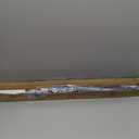 LED Wall Panel Lights,Wood Slat Wall Panel LED Strip Light,3000K Touchable Switch Dimmable LED Strip Aluminum Channel Light for Living Room Bedroom Bathroom Stairs (Silver-6PCS)