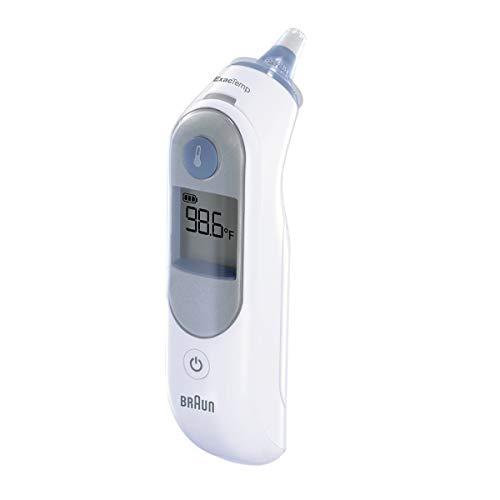 Braun ThermoScan 5 Ear Thermometer - ExacTemp Stability Indicator for Professional Accuracy, Digital Display, Baby and Infant Friendly, No.1 Brand Recommended by Pediatricians