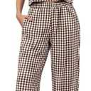 PJFPJF 2 Piece Sets For Women 2025 Summer Matching Wide Leg Crop Pants Outfits Travel Vacation Beach Lounge Sets (Coffee khaki, M) at Amazon Womens Clothing store