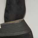 LONDON FOG Women's Tina Ankle Bootie (8.5 Wide, Black Fx Sde)