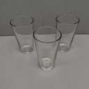 Libbey Pint Glass with DuraTuff Rim (1639HT), 16oz - Set of 3