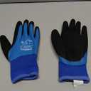 Waterproof Winter Work Gloves for Men and Women, Touchscreen, Freezer Gloves, Thermal Insulated, for Cold Weather (Small, Blue)