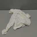 LCNBA Women's Long Sleeve Crop Top Turtleneck Sexy Basic Cropped Tops Shirt (Large, White)