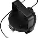 RV Sewer Valve Cap with Handle - 3'' RV Sewer Cover Waste Valve Cap for Camper Trailer Easy to Install & Use(1 Pcs,Black)