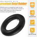 AR-PRO 170/80-15 Replacement Inner Tubes Heavy Duty with PV-78 Valve Stem - Premium Butyl Rubber Power Sports Inner Tube Perfect for 170 80-15 Tire