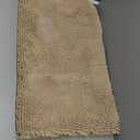 OLANLY Dog Door Mat for Muddy Paws 35x24, Absorbs Moisture and Dirt, Absorbent Non-Slip Washable Doormat, Quick Dry Chenille Mud Mat for Dogs, Entry Indoor Entryway Carpet for Inside Floor, Beige
