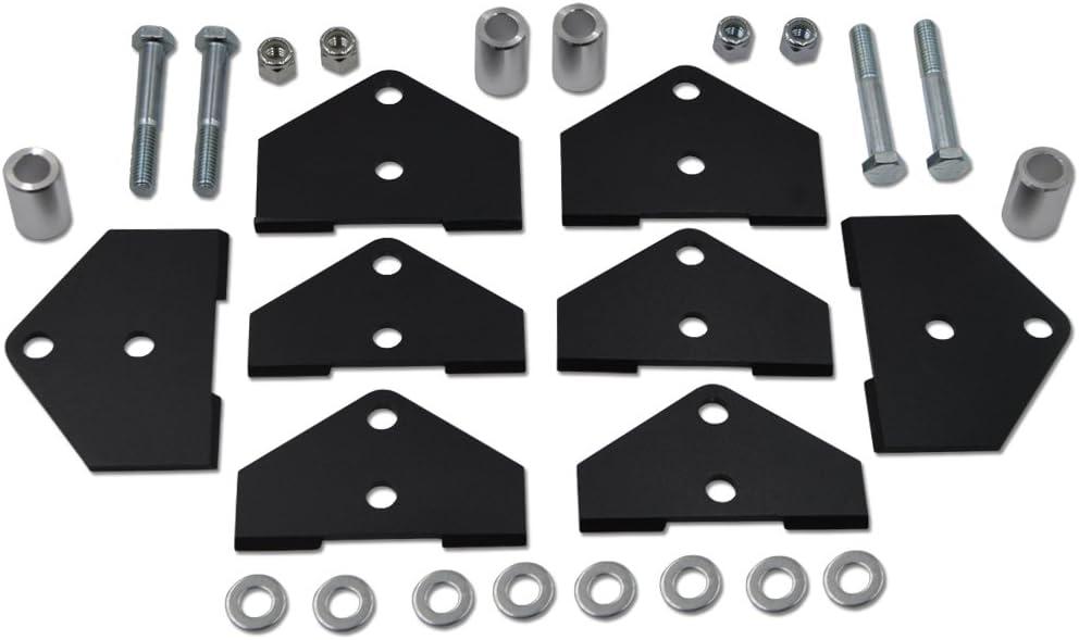 2" Front Rear Full Lift Kit Suspension Rise Mount Brackets Compatible with Polaris RZR 800 EFI Models UTV