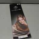 18" Straight Wrap Around Ponytail Human Hair Extensions for Women 70gram Chocolate Brown 4#