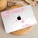 May Chen Compatible with MacBook Neo 13 inch Case 2026 Model A3404, Plastic Hard Shell,Keyboard Cover,Screen Protector,Dust Plug, for MacBook Neo 13" with A18 Pro Chip, Cherry Blossom