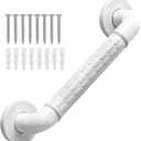 Grab Bars Anti Slip Shower Handle Bathroom Grab Bar Hand Rail Support Assist Bath Handles Bathroom Balance Bars for Handicap Elderly Injury (30*8cm)