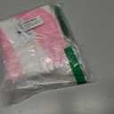 Swirl Stripe Christmas Tree Skirt 48 inches Sweet Candy Cane Pink Christmas Decorations Xmas Tree Mat Holiday Party Home Decorations (Pink, 48in)