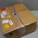 SYANDLVY Small Leopard Print Cat Tree for Indoor Cats, Cat Tower with Scratching Post, Modern Cat House with Padded Perch, Kittens Condo with Cradle, Cat Cave (29.6")