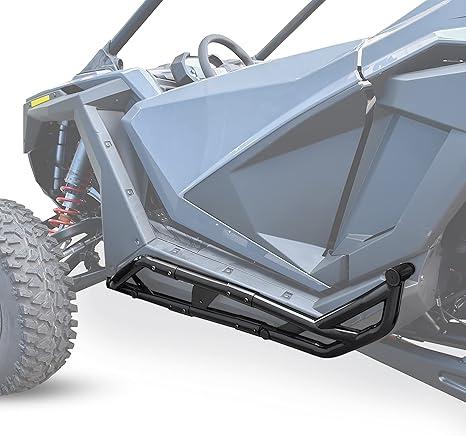 SAUTVS Nerf Bars Rock Sliders for Polaris RZR PRO XP 20-24, Combined Side Bumper Protector Guard Side Steps Tree Kickers for Polaris RZR PRO XP/Turbo R 2020-2024 Accessories - 2 Seat