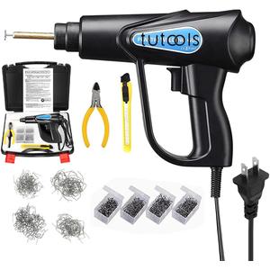 TUTOOLS 70W Hot Staplers Plastics Welding Machine Car tool PVC Welder Gun Soldering Iron For Plastic Auto Bumper Repair Kit for Workshop