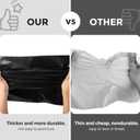 Metronic Poly Mailers 10x13 500Pcs,Strong Adhensive Shipping Bags for Clothing,Waterproof Poly Mailer Bags for Shipping, Flexible Shipping Envelopes for Small Business, Mailing Packages Bags Black