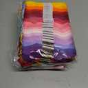 2 x 156 Embroidery Floss | Rainbow Thread for Embroidery, Cross Stitch Thread, Crafting Arts Embroidery Strings Bulk, Metallic Embroidery Floss