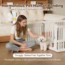 30" Plastic Dog Playpen, 11-Panel Lightweight Pet Play Pen