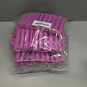 Tigeen 160 Pcs Perm Rods for Natural Hair Plastic Hair Rollers, No-heat Small Curling Rods Cold Wave Rod for Women DIY Styling Hairdressing Tools (0.75 Inch, Purple)