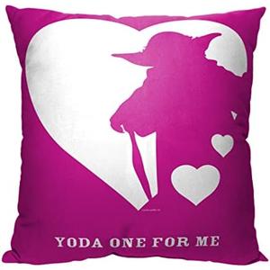 Northwest Star Wars Pillow, 18" x 18", Yoda One