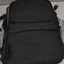 HOTOR Travel Backpack - Flight Approved Travel Bag for Men and Women, Carry on Luggage for 15.6" Laptop and Travel Essentials for Work, Business, Weekender, College 11.8"x7.9"x17.3" (Black) (Medium)