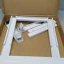 Air Conditioner Bracket,Air Conditioner Support Bracket,No Drilling and No Tools Required, Heavy Duty Steel Construction Holds Up to 200 lbs, with Installation Instruction Manual