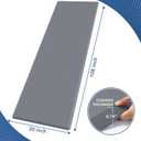 KitchenClouds Kitchen Mat Cushioned Anti Fatigue Rug 30"x108" Water Resistant, Non Slip, Standing and Comfort Desk/Floor Mats for House Sink Office (Grey,0.8inch)