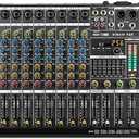 Bomaite KA8 Professional 8-Channel Mixer Audio Interface with Digital USB, MP3, Bluetooth Input, and 48V Phantom Power – Ideal for DJs, Churches, Schools, and Parties – Pro Level Performance