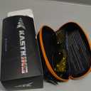 KastKing IllumiLens Night Vision Glasses, Night Driving Glasses for Men Women, Reduce Glare and Enhance Vision (Frame: Flatrock-matte Black/Lens: Yellow)