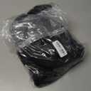 Zikopomi Weighted Vest Woman Man, 16lb Weight Vest with Reflective Stripes for Workout, Strength Training, Running, Fitness, Muscle Building, Weight Loss, Rucking Vest (Black)