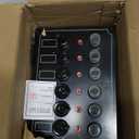 Marine Switch Panel, Haoguo 6 Gang Boat Electrical Panel with Breaker, IP67 Waterproof, Applicable to Boats Yachts Entertainment Boats