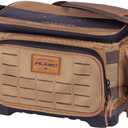 Plano Guide Series 3500 Tackle Bag, Beige, Includes 5 3500 Stowaway Organization Boxes, Premium Soft Fishing Tackle Storage, Waterproof & Non-Skid Base