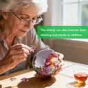 3D Puzzles Flower Pots,80-Piece Puzzles for Adults and Kids,Small,Cactus Decor,Succulent Planters Pots for Indoor,Plant Gifts for Plant Lovers