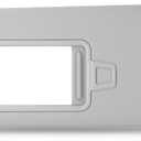 Driver Left Side Sun Visor Compatible with Hyundai Elantra AD 2016 2017 2018 2019 Without Light Replace# 85210-F0100TTX Gray