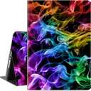 Vimorco Slim Case for iPad 9th 8th 7th Generation 10.2 Inch 2021 2020 2019, for iPad 10.2 Case Hybrid Shockproof Protective Cover for iPad 7/8/9 Gen Adjustable Stand Auto Wake/Sleep, Colorful Smoke