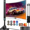 TV Antenna Indoor Antenna for Smart TV for Long Range Reception and All Smart TVs HD Digital Antenna with Amplifier Signal Booster for Local Channels Supports 4K 1080p-2025 Upgrade