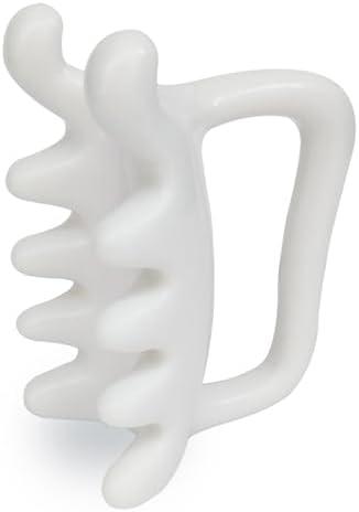 Fascia Massage Tool Blaster for Cellulite Lymphatic Drainage, Myofascial Release Tool, Trigger Points Massager, Muscle Soreness Relief for Body Neck Back Leg White