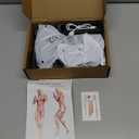 Massage Gun, Muscle Massage Gun for Athletes Handheld Electric Deep Tissue Back Massager, Percussion Massage Device for Pain Relief with 30 Speed Levels 9 Heads (Grey)