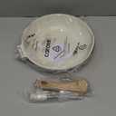 CAROTE Non Stick Frying Pan Skillet, Omelet Pan, Healthy Non Toxic Granite Chef Pan, Induction Compatible Egg Frying Pan with Heat-Resistant Handle, PFOA-Free,Cream White, 10"