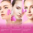 2 x Makeup Sponges 4 Pack, Ultra Soft Beauty Blenders for Flawless Foundation Application, Latex-Free & Hypoallergenic Makeup Sponges For Foundation, Powder, Cream,Liquid (Pink)