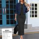 Women's Bodycon Maxi Dress Winter Fall Long Sleeve Side Slit Dresses Knit Fitted Tight Basic Party Club Cocktail (Black, L)