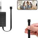 Nanny Cam Hidden Camera - 1080P Mini WiFi Spy Camera with Motion Detection, Wireless Portable Loop Recorder for Home, Office, Baby, Pet Monitoring