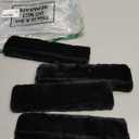 PowerTye SHEEPTEX Synthetic Sheepskin Plush Soft-Tye Covers - 4-Pack