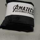 AmazeCov Super Soft Seatbelt Pillow, Seat Belt Pillow for Mastectomy Post-Surgery, Seat Belt Cushion for Heart Surgery Recovery, Hysterectomy Abdominal Incision Recovery Seatbelt (Black, Large)