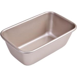 Bakeley 1Lb Loaf Pan, 7-inch Non-Stick Oblong Bread and Meat Bakeware for Oven Baking 7.28"  4.52" x 2.55"