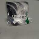 ENTRANCED STYLES Half Black White Wig for Women Long Straight Lolita Wigs with Bangs Synthetic Cosplay Hair for Party Halloween 22inch