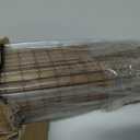 UNISHADES Cordless Bamboo Roman Shades for Windows, Blinds Size (32.5" W 64" H) Colour (Highfield Teak)