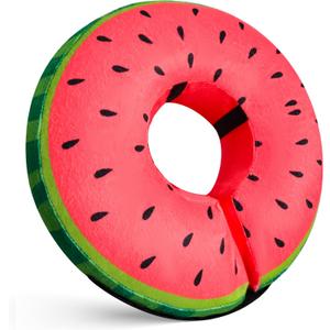 Katoggy Inflatable Dog Cone Collar for After Surgery, Soft Adjustable Blow up Donut E-Collar for Small Medium Large Dog and Cats